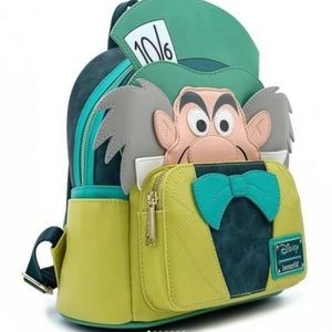 New Loungefly Mad Hatter Backpack